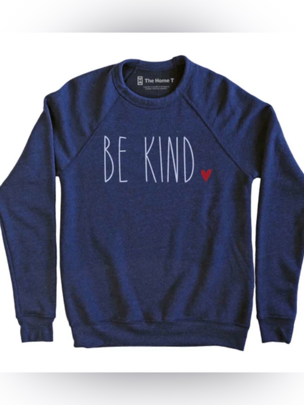 The Home T Navy sweatshirt Be Kind Navy Women's Sz L